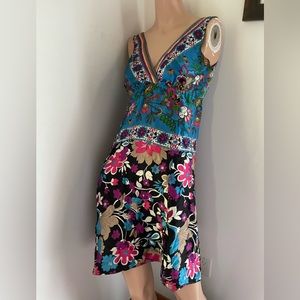 S washable SILK tunic top combo mini dress colour your summer Or pa…